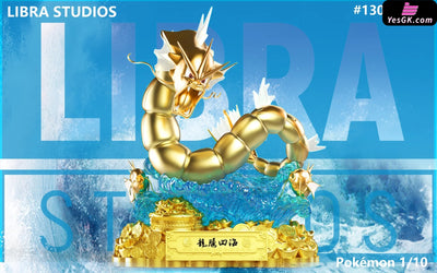 Pokémon Gold Series Gyarados Resin Statue - Libra Studio [Pre - Order] Deposit / Golden Color