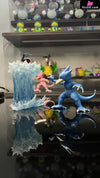Pokémon Golduck 1/20 GK Statue - YI ZHI QIAN BI Studio [Pre-Order] Deposit / Original Color Varnish / Golduck + Waves