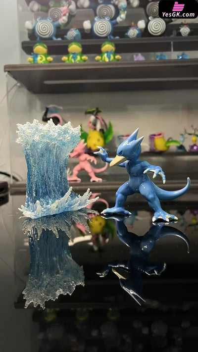 Pokémon Golduck 1/20 GK Statue - YI ZHI QIAN BI Studio [Pre-Order] Deposit / Original Color Varnish / Golduck + Waves
