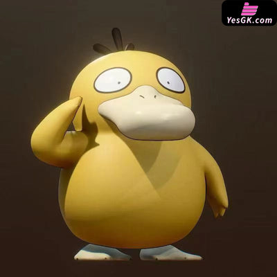 Pokémon Golduck Evolution Set & Fishing Psyduck + Camera Psyduck Set & Fishing Slowpoke GK Statue - Golden City Studio