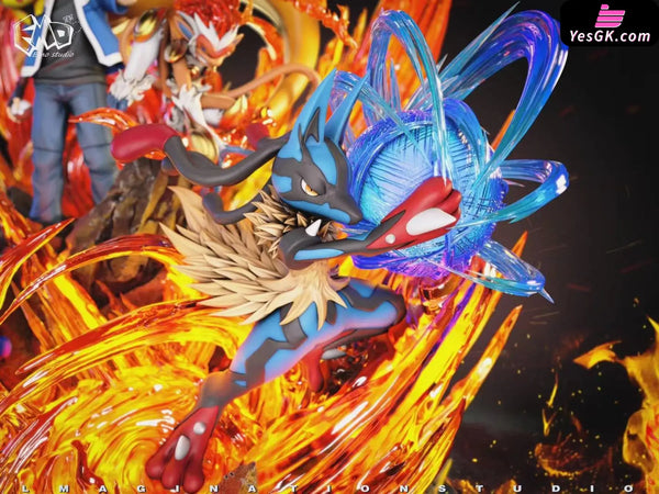Pokemon Graduation Series #1 Ash Ketchum from Pallet Town Statue - EMO Studio - Pokemon