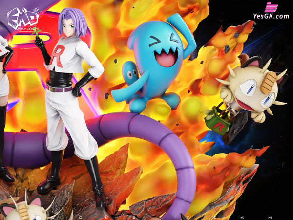 Pokemon Graduation Series #3 Team Rocket Statue - EMO Studio - Pokemon
