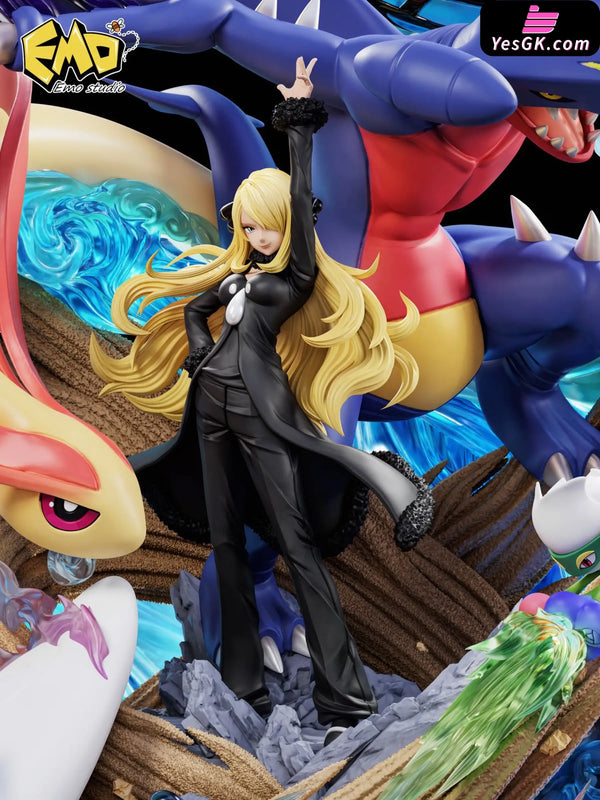 Pokemon Graduation Series #5 Cynthia Statue - EMO Studio - Pokemon