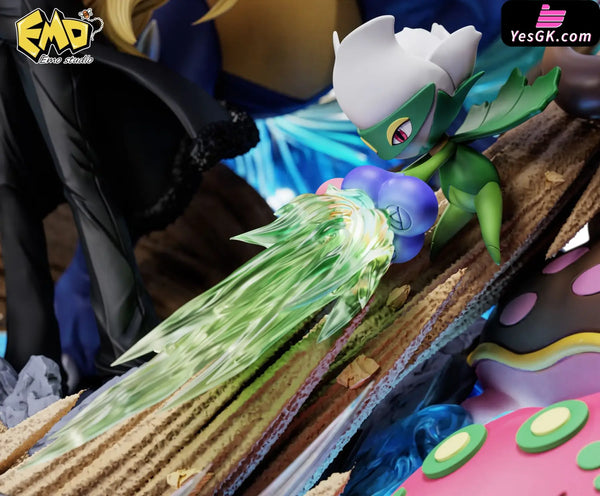 Pokemon Graduation Series #5 Cynthia Statue - EMO Studio - Pokemon