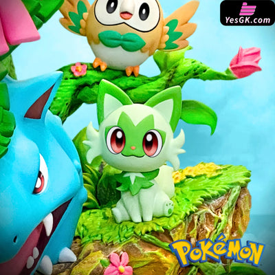 Pokemon Grass Collection Forest Venusaur GK Statue - EGG Studio [In-Stock] - Full Payment - Pokemon
