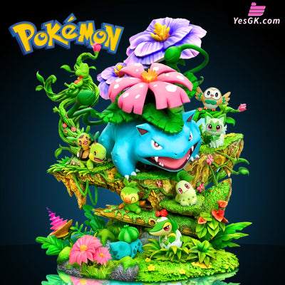 Pokemon Grass Collection Forest Venusaur GK Statue - EGG Studio [In-Stock] - Full Payment - Pokemon