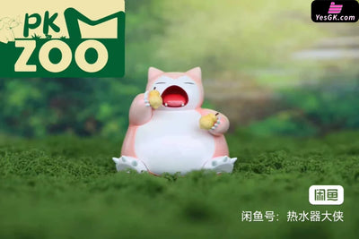 Pokémon Greedy and Lazy Snorlax 1/20 GK Statue ZOO Studio [In Stock] Deposit / Pink Color Pokémon