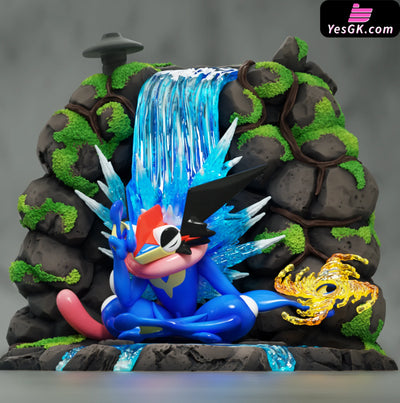 Pok¨¦Mon Greninja Evolution Set Statue - Q10 Studio [Pre-Order] Deposit / Different Color