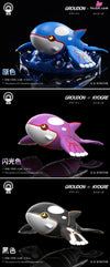 Pokémon Groudon VS KYOGRE Resin Statue - Wang Wang Studio [Pre-Order Closed] Pokémon
