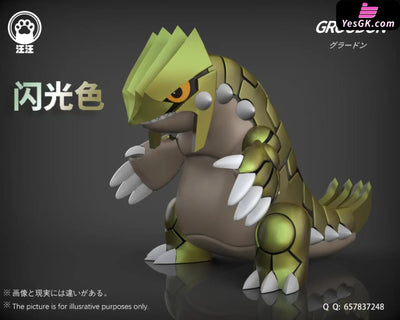 Pokémon Groudon Resin Statue - Wang Studio [Pre-Order] Deposit / Different Color