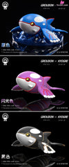 Pokémon Groudon VS KYOGRE Resin Statue - Wang Wang Studio [Pre-Order Closed] Pokémon