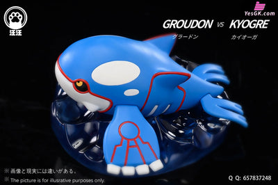 Pokémon Groudon VS KYOGRE Resin Statue - Wang Wang Studio [Pre-Order Closed] Pokémon