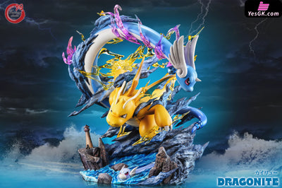 Pokémon-Gx #14 Dragonite Family Statue - Fantasy Studio [Pre-Order] Pokémon