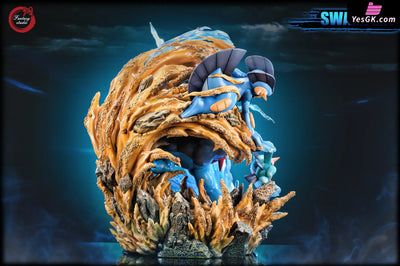 Pokémon Gx Evolution Series #13 Swampert Family Muddy Water Resin Statue - Fantasy Studio