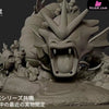 Pokémon Gyarados Eco-Evolution Group Stitching Resonance #2 Resin Statue - Meng She Studio