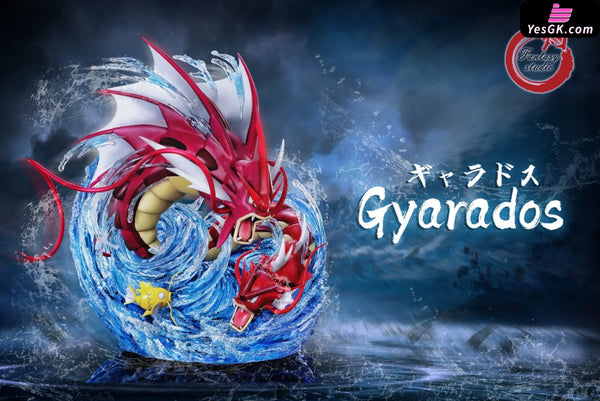 Pokémon Gyarados Evolution Group Statue - Fantasy Studio [In-Stock] Pokémon