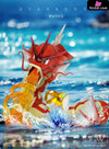 Pokémon Gyarados Evolution Set Statue - Wonder Studio [Pre-Order] Full Payment / Glitter Color