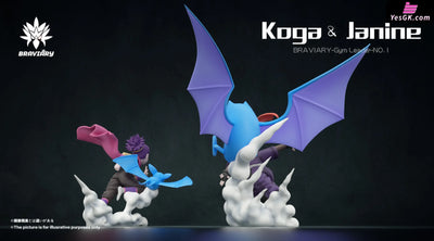 Pokémon Gym Series Fuchsia Gym GK Statue - Braviary Studio [Pre-Order] Pokémon