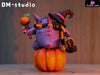 Pokémon Halloween Pumpkin Gengar Resin Statue - Dm Studio [In Stock]