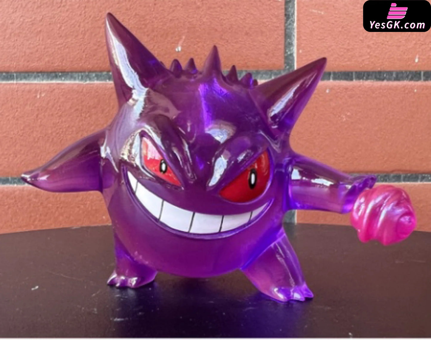 Pokémon Handball Gengar Open Mouth Gengar & Shut Mouth Gengar Statue ...