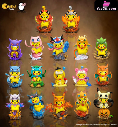 Pokémon Ho-Oh Pikachu Resin Statue - Egg Studio & Chees [Pre-Order]