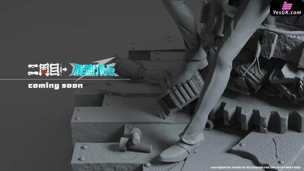 Pokemon - Hoenn League Steven Stone & Metagross Resin Statue Ezm Studio [In Stock]