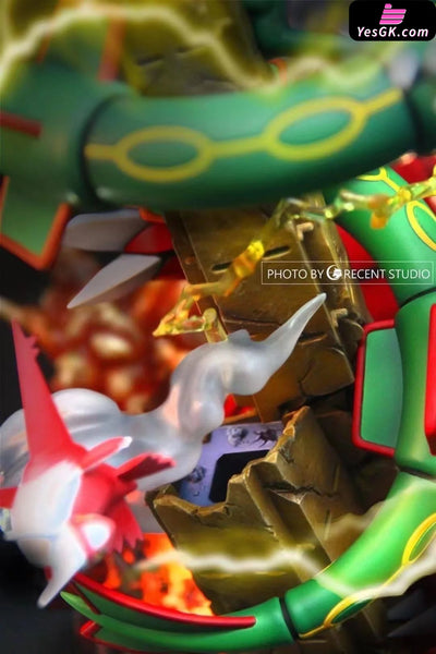 Pokemon - Hoenn Lengendary Groudon Kyogre & Rayquaza Resin Statue Crescent Studio [In Stock]