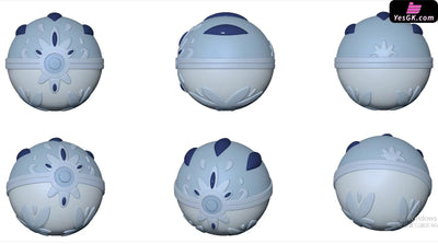 Pokemon Horizon: Sun & Moon Poke Ball Statue - Dao Dan Studio [Pre-Order] Pokémon
