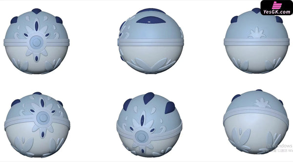 Pokemon Horizon: Sun & Moon Poke Ball Statue - Dao Dan Studio [Pre-Order] Pokémon
