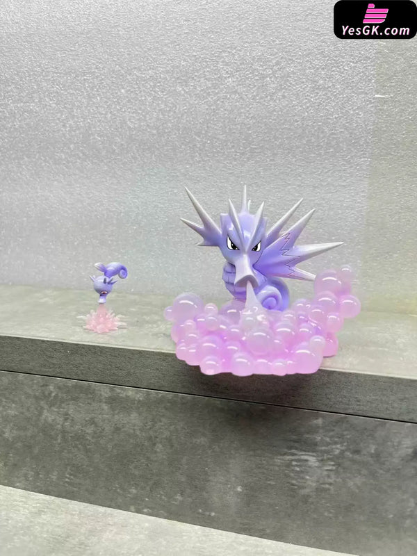 Pokemon Horsea & Seadra Evolution Group Statue - 151 Studio [Pre-Order Closed] - Full Payment / Modification Color