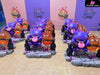 Pokémon & Howl’s Moving Castle Gengar and Calcifer Linkage GK Statue MMLAND Studio [In Stock] Miyazaki Anime