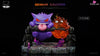 Pokémon & Howl’s Moving Castle Gengar and Calcifer Linkage GK Statue - MMLAND Studio [Pre-Order] Deposit Miyazaki Anime