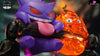 Pokémon & Howl’s Moving Castle Gengar and Calcifer Linkage GK Statue - MMLAND Studio [Pre-Order] Miyazaki Anime