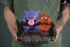 Pokémon & Howl’s Moving Castle Gengar and Calcifer Linkage GK Statue - MMLAND Studio [Pre-Order] Miyazaki Anime