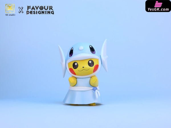 Pokemon Hugs Mini Dragon Pikachu GK Statue - DM Studio & Favour Designing Studio [In-Stock] - Full Payment / Bule Color