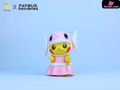 Pokemon Hugs Mini Dragon Pikachu GK Statue - DM Studio & Favour Designing Studio [In-Stock] - Full Payment / Pink Color