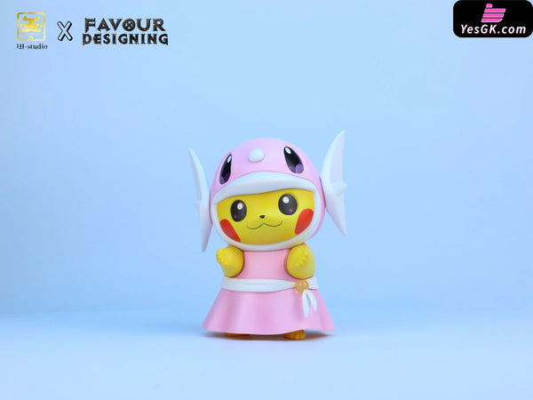 Pokemon Hugs Mini Dragon Pikachu GK Statue - DM Studio & Favour Designing Studio [In-Stock] - Full Payment / Pink Color