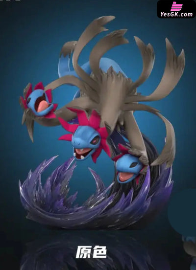 Pokemon Hydreigon Evolution Group Statue - Wonder Studio [In-Stock] - Full Payment / Original Color / Only Hydreigon