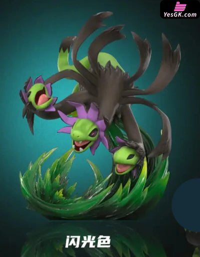 Pokemon Hydreigon Evolution Group Statue - Wonder Studio [In-Stock] - Full Payment / Shiny Color / Only Hydreigon