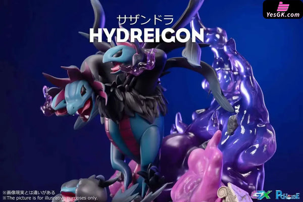 Pokemon Hydreigon Evolution Series GK Statue - Pc House Studio [In-Stock] - Full Payment - Pokemon