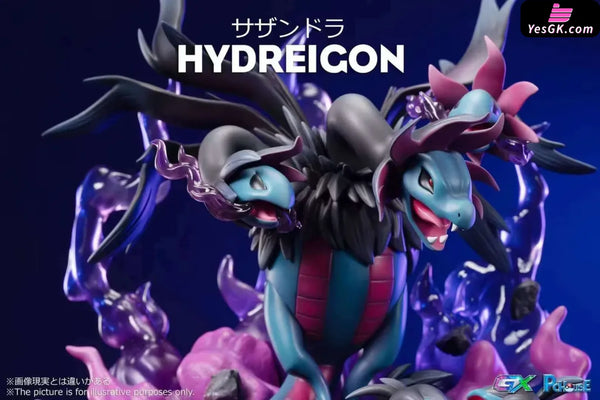 Pokemon Hydreigon Evolution Series GK Statue - Pc House Studio [In-Stock] - Full Payment - Pokemon