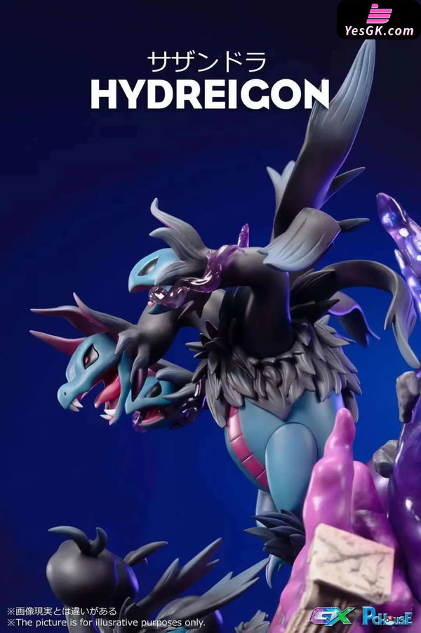 Pokemon Hydreigon Evolution Series GK Statue - Pc House Studio [In-Stock] - Full Payment - Pokemon