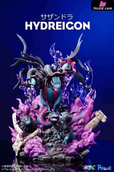 Pokemon Hydreigon Evolution Series GK Statue - Pc House Studio [In-Stock] - Full Payment - Pokemon