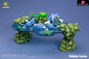 Pokémon Illustrated Book 120 Poliwrath Evolutionary Group Ecological Scale Scene Statue - Sun