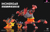 Pokémon Incineroar Evolution Group GK Statue - Wonder Studio [Pre-Order] Deposit / Primary color Pokémon