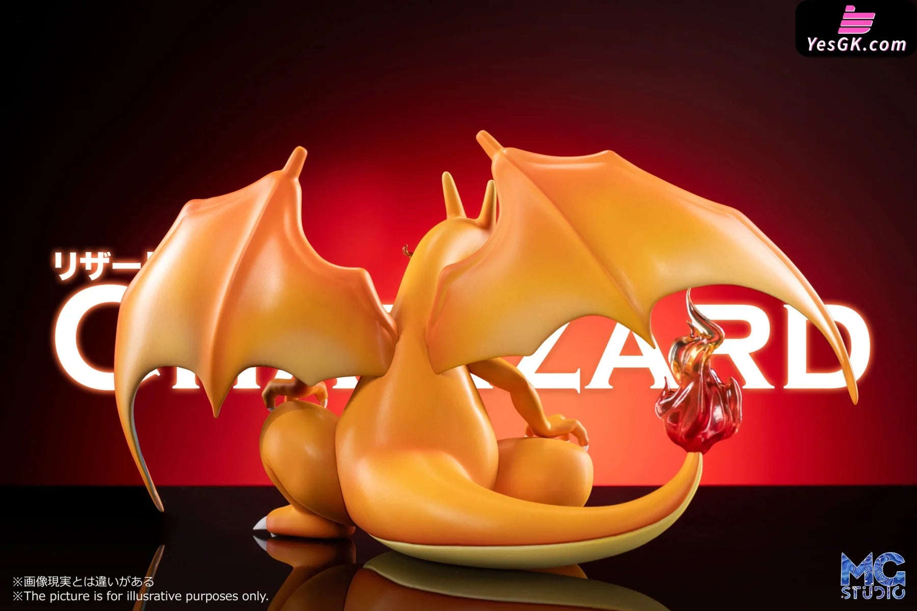 Pokémon Irritated Charizard Resin Statue - Mg Studio [Pre-Order]