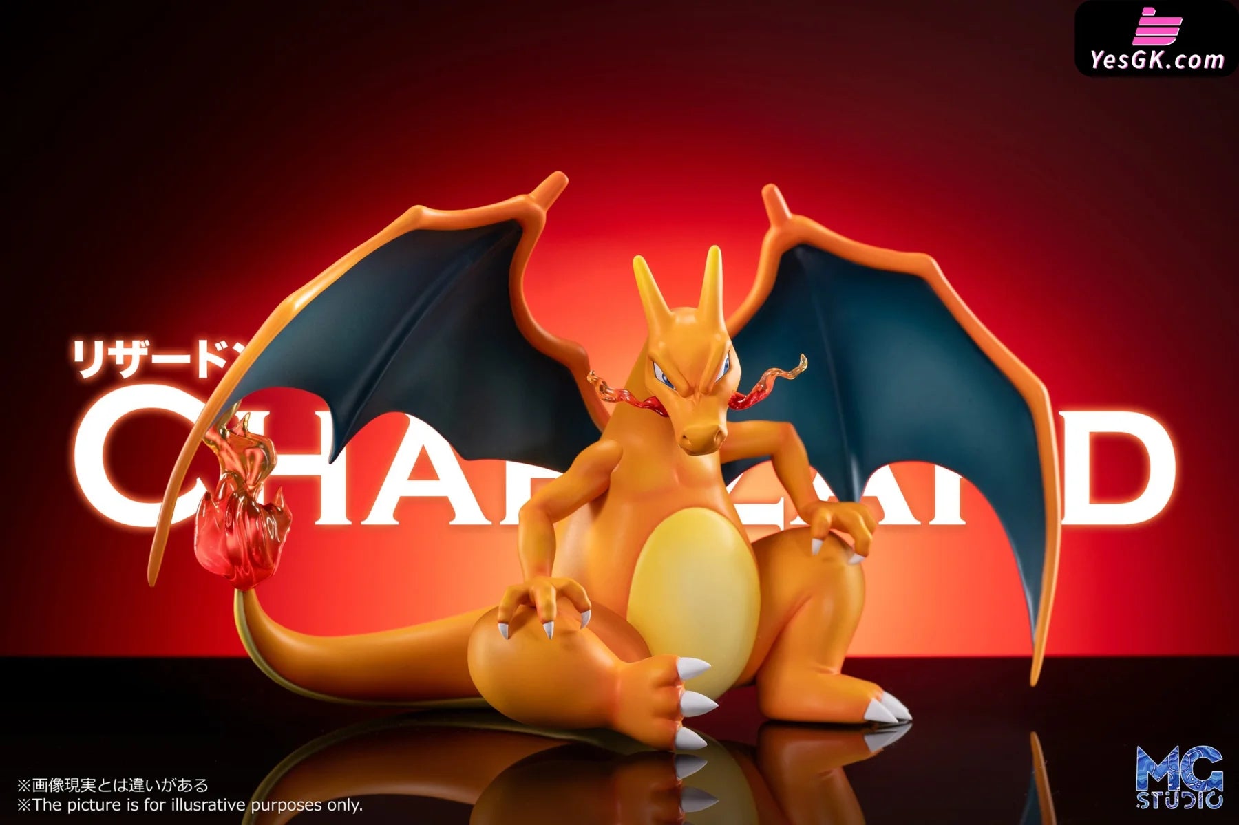 Pokémon Irritated Charizard Resin Statue - Mg Studio [Pre-Order]