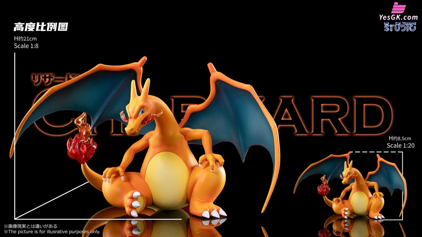 Pokémon Irritated Charizard Resin Statue - Mg Studio [Pre-Order]