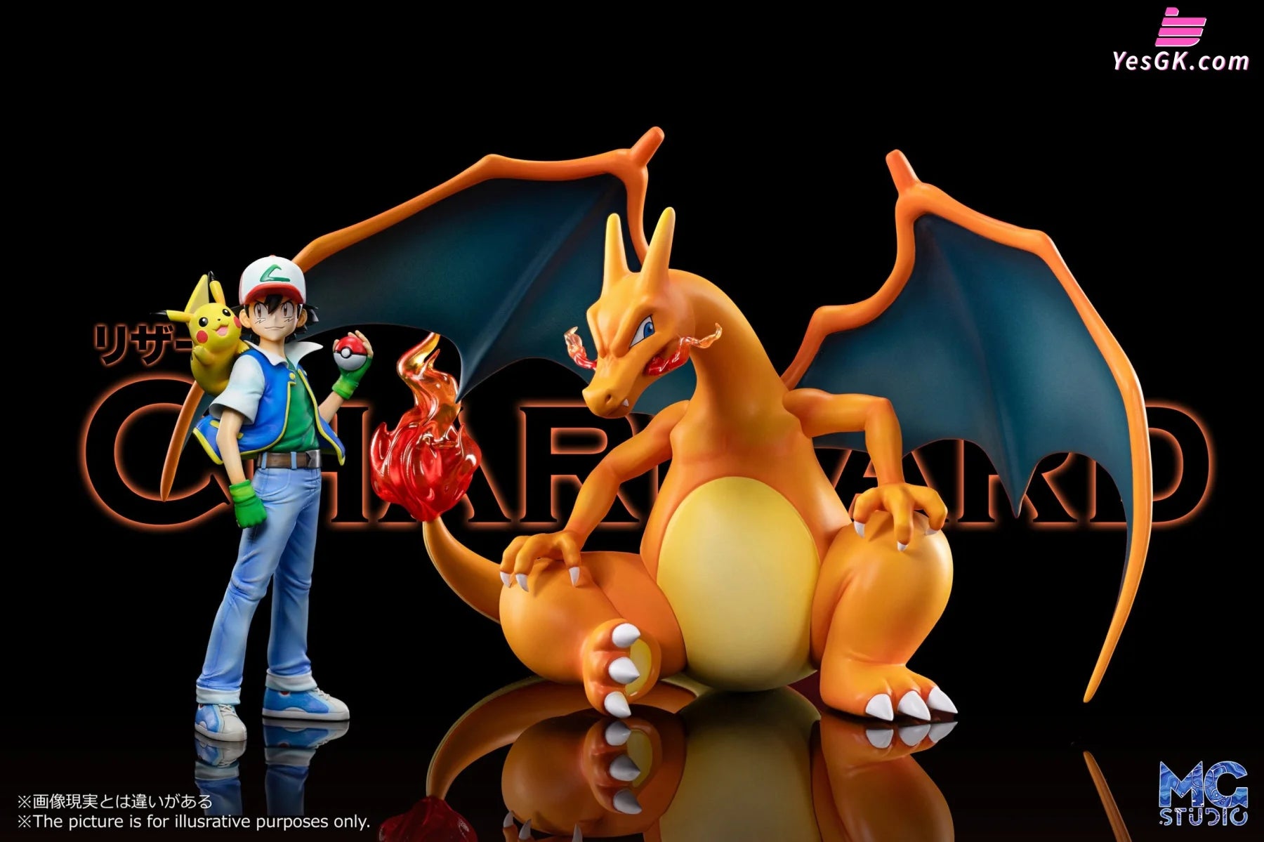 Pokémon Irritated Charizard Resin Statue - Mg Studio [Pre-Order]