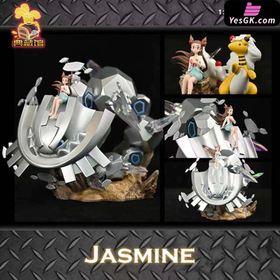 Pokémon Jasmine+Ampharos Statue - Dian Cang Guan Studio [Pre-Order]